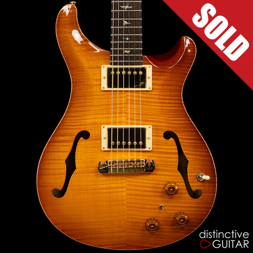 2001 Paul Reed Smith Archtop Artist Package Amber Burst
